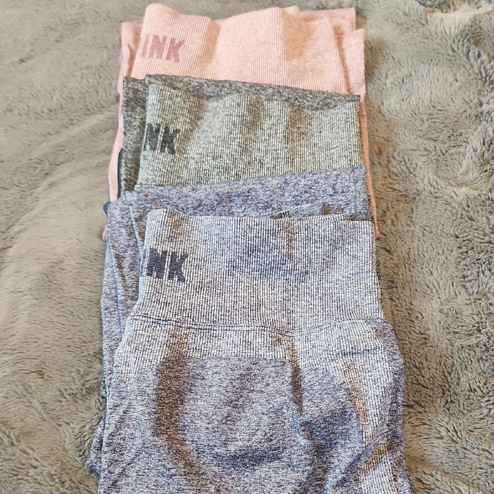 PINK Seamless Leggings Set